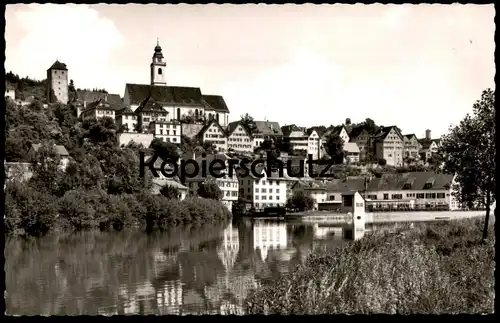 ÄLTERE POSTKARTE HORB AM NECKAR PANORAMA TOTALANSICHT Total AK Ansichtskarte postcard cpa Baden-Württemberg