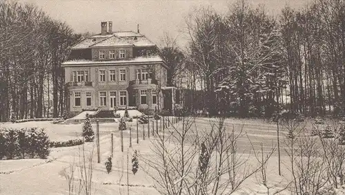 ALTE POSTKARTE IBBENBÜREN WINTER VILLA HAUS GRONEWALD Hiver Snow Neige Schnee AK Ansichtskarte postcard cpa Ibbenbueren
