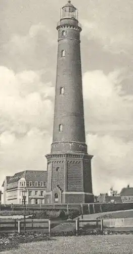 ALTE POSTKARTE BORKUM DREI LEUCHTTÜRME Leuchtturm Lighthouse Phare Ansichtskarte AK postcard cpa