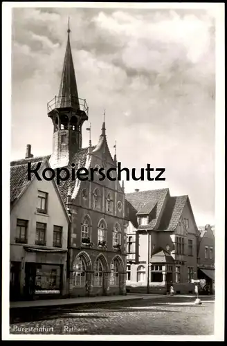 ALTE POSTKARTE BURGSTEINFURT STEINFURT RATHAUS town hall Ansichtskarte AK postcard cpa