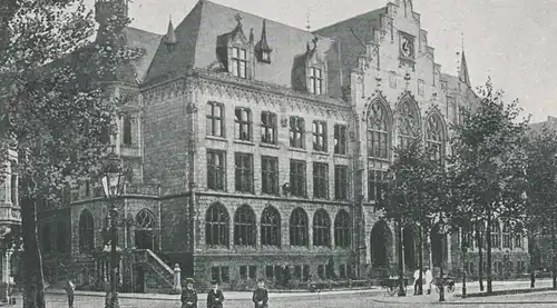 ALTE POSTKARTE KÖLN HANDELSHOCHSCHULE Cöln Schule school école Ansichtskarte AK cpa postcard