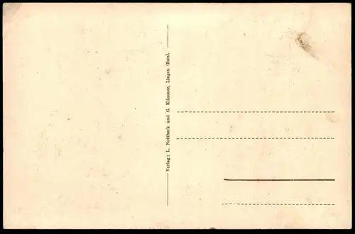 ALTE POSTKARTE WIRBELSTURMKATASTROPHE LINGEN 1. JUNI 1927 LIKÖRFABRIK LAMBERTIA AM SCHULPLATZ Sturm storm postcard