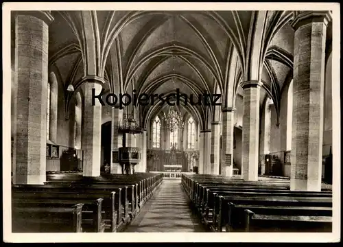 ALTE POSTKARTE EMSDETTEN ST. PANKRATIUS KIRCHE INNENANSICHT church église Ansichtskarte cpa postcard AK
