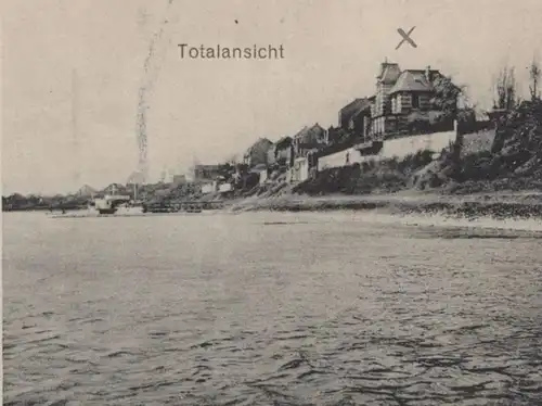 ALTE POSTKARTE GRUSS AUS ENSEN A. RH. KAUFHAUS UND METZGEREI BÖHNEN TOTALANSICHT Köln Porz Cöln AK cpa postcard