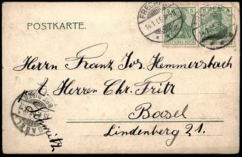 ALTE KÜNSTLER POSTKARTE KÖLN AM RHEIN 1905 KAISER-WILHELM-RING MIT DENKMAL Cöln Ansichtskarte AK cpa postcard