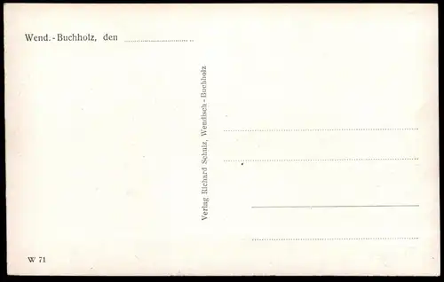 ALTE POSTKARTE WENDISCH-BUCHHOLZ AM DAHME-KANAL canal Märkisch Buchholz Schenkenländchen cpa AK Ansichtskarte postcard