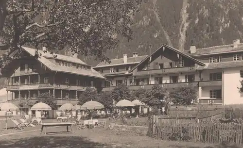 ALTE POSTKARTE HOTEL NEUHAUS MAYRHOFEN TIROL PHOTO HANS HRUSCHKA 136 Ansichtskarte postcard AK cpa