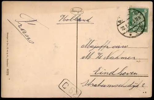 ALTE POSTKARTE AACHEN KRÖNUNGSSTUHL KAISER KARLS DES GROSSEN Dom postcard AK Ansichtskarte cpa