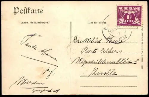 ALTE POSTKARTE AACHEN WALDSCHLÖSSCHEN Aix-la-chapelle Aken postcard AK Ansichtskarte cpa