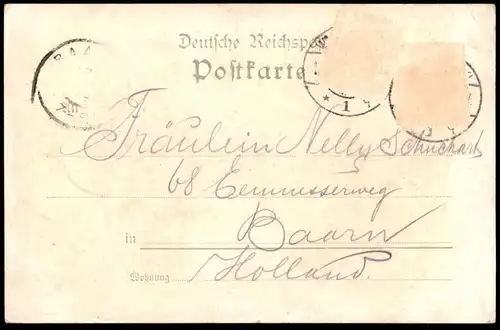 ALTE LITHO POSTKARTE GRUSS AUS WIESBADEN LUFTKURORT NEROBERG WEINHANDLUNG GEBRÜDER KRELL AK Ansichtskarte cpa postcard