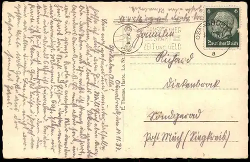 ALTE POSTKARTE OSNABRÜCK HASTE KASERNEN AN DER NETTERHEIDE HAUPTTOR Kaserne Netter Heide Ansichtskarte postcard cpa AK