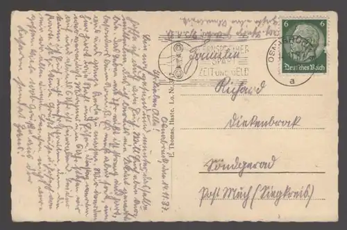 ALTE POSTKARTE OSNABRÜCK HASTE KASERNEN AN DER NETTERHEIDE HAUPTTOR Kaserne Netter Heide Ansichtskarte postcard cpa AK
