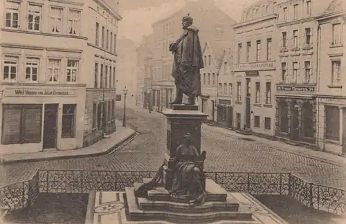 ALTE POSTKARTE GRUSS AUS DÜREN 1899 DÜRENER VOLKSZEITUNG FRANZ CLEMENS MÖBEL JAKOB MECHERNICH cpa Ansichtskarte postcard