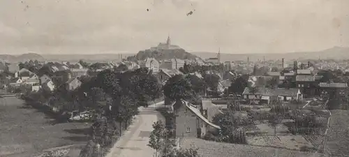 ALTE POSTKARTE SIEGBURG PANORAMA 1910 GESAMTANSICHT HÄUSER GÄRTEN ABTEI MICHAELSBERG TOTAL Ansichtskarte postcard cpa AK