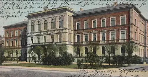 ALTE POSTKARTE GIESSEN UNIVERSITÄT AN LEHRERIN ELISABETHA GEORG DEUTSCHE SCHULE AUSTRALIA PLAIN AUSTRALIEN Donauschwaben