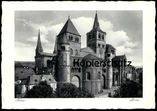 ALTE POSTKARTE TRIER TRIERER DOM TRÈVES Kirche Church Église cpa postcard AK Ansichtskarte
