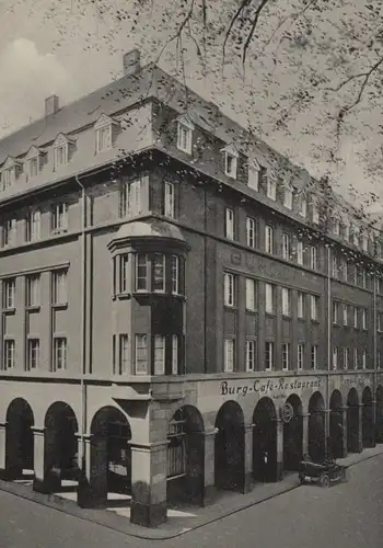 ALTE POSTKARTE KOBLENZ BURG-CAFÉ-RESTAURANT BESITZER HEINR. MAGEL TELEPHON 1932 Ansichtskarte cpa postcard AK