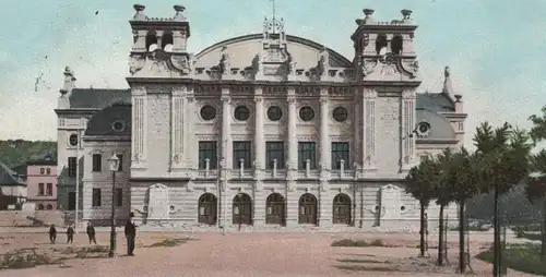 ALTE POSTKARTE COBLENZ STÄDTISCHE FESTHALLE 1905 Koblenz Ansichtskarte cpa postcard AK