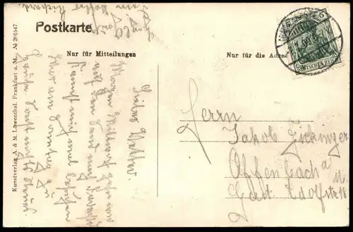 ALTE POSTKARTE GRUSS AUS KASTEL AM RHEIN BAHNHOF Strassenbahn Kutsche Mainz gare station Ansichtskarte cpa postcard AK