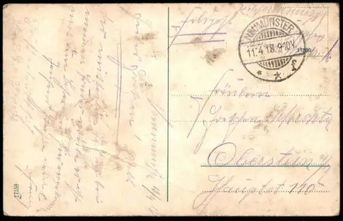 ALTE POSTKARTE NEUMÜNSTER STÄDTISCHE BADEANSTALT Schwimmbad bath Bad Ansichtskarte cpa postcard AK