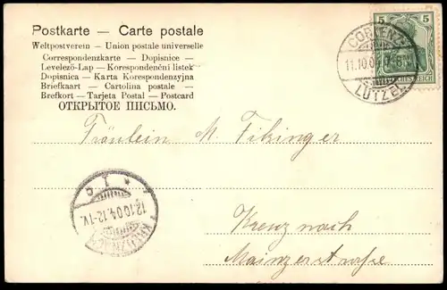 ALTE POSTKARTE COBLENZ AM RHEIN CLEMENSPLATZ KINDER 1904 Koblenz Ansichtskarte cpa postcard AK