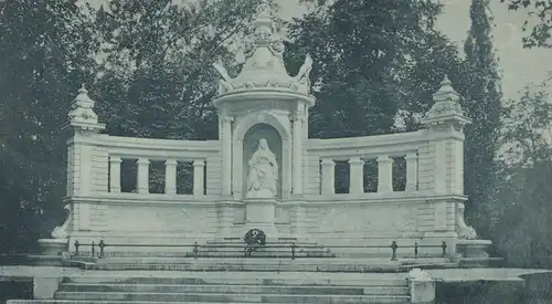 ALTE POSTKARTE GRUSS AUS COBLENZ KAISERIN AUGUSTA-DENKMAL 1898 Koblenz monument Bahnpost Ansichtskarte cpa postcard AK