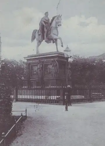 ALTE POSTKARTE KÖNIGSBERG IN PREUSSEN DENKMAL KÖNIG FRIEDRICH WILHELM III. Ostpreussen Kaliningrad postcard cpa AK