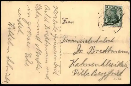 ALTE POSTKARTE SAYN GESAMTANSICHT Total Totalansicht Bendorf Koblenz Ansichtskarte cpa postcard AK