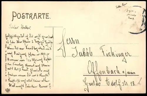 ALTE POSTKARTE MAINZ FISCHTORPLATZ KUTSCHE postcard Ansichtskarte cpa AK