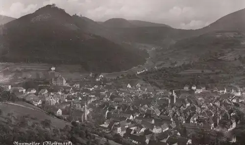 ALTE POSTKARTE ANNWEILER WESTMARK PANORAMA TRIFELS postcard Ansichtskarte cpa AK