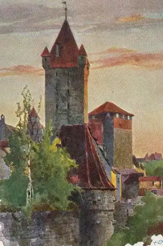 ALTE POSTKARTE NÜRNBERG LUGINSLAND Künstler Kley postcard Ansichtskarte cpa AK
