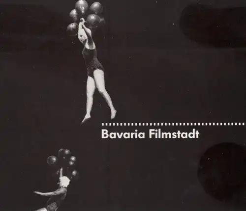 ÄLTERE POSTKARTE BAVARIA FILMSTADT ZIRKUS ARTIST BALLONS balloons Film circus cpa postcard Ansichtskarte AK