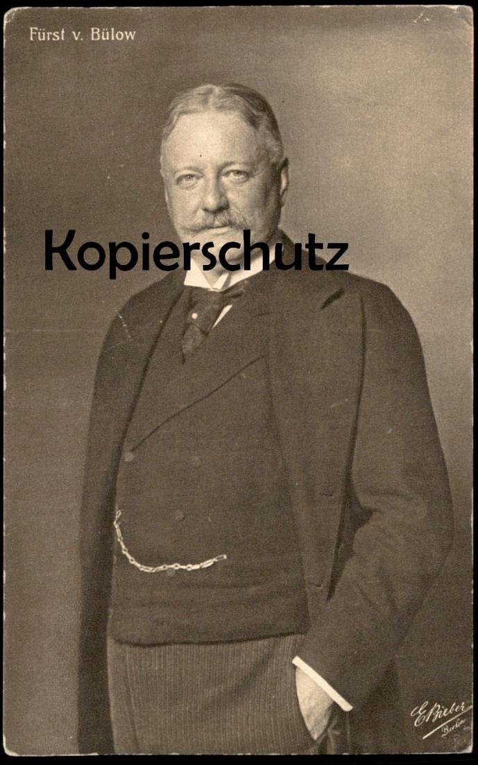 ALTE POSTKARTE FÜRST V. BÜLOW Generalfeldmarschall Karl von Bülow cpa