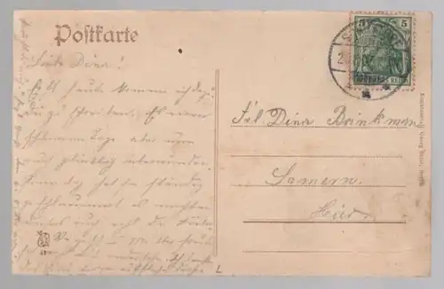 ALTE POSTKARTE OSNABRÜCK MARIENKIRCHE Kirche Werbung Gösmann Fabrik Markt 4 cpa AK Ansichtskarte postcard