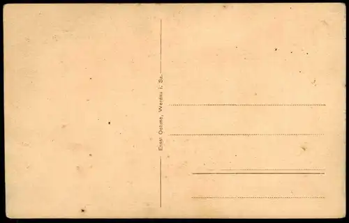 ALTE POSTKARTE WERDAU SACHSEN LANDWIRTSCHAFTLICHE SCHULE school école Ansichtskarte AK postcard cpa