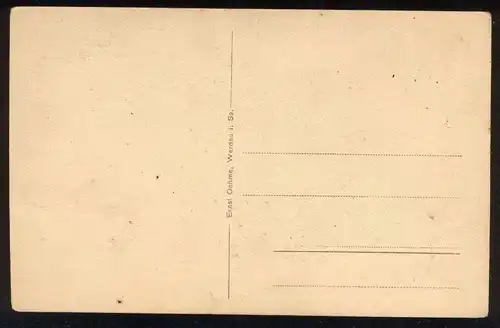 ALTE POSTKARTE WERDAU SACHSEN LANDWIRTSCHAFTLICHE SCHULE school école Ansichtskarte AK postcard cpa