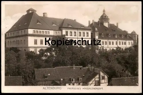 ALTE POSTKARTE ALTENBURG FREIADLIGES MAGDALENENSTIFT Stift Stiftung postcard Ansichtskarte cpa AK