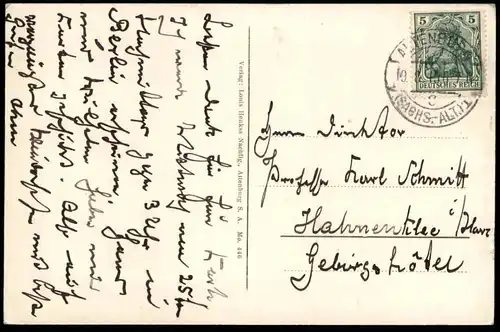 ALTE POSTKARTE ALTENBURG FREIADLIGES MAGDALENENSTIFT Stift Stiftung postcard Ansichtskarte cpa AK