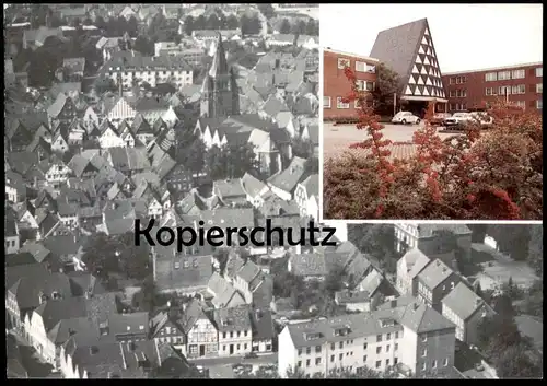 ÄLTERE POSTKARTE WARENDORFS ALTSTADT VOM MÜNSTERTOR AUS ALTERSHEIM Warendorf postcard Ansichtskarte cpa AK