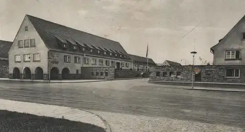 ALTE POSTKARTE GIEVENBECK KASERNE I. FLAKREGIMENT 34 MÜNSTER 1939 postcard Ansichtskarte cpa AK