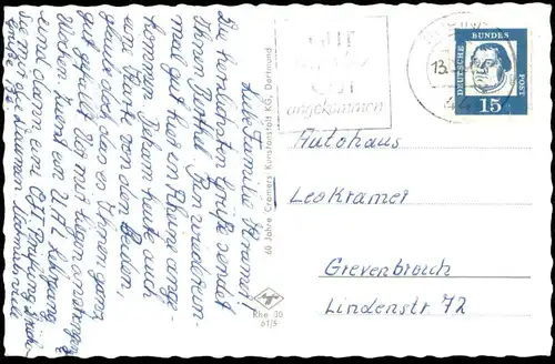 ALTE POSTKARTE RHEINE WESTFALEN FREIBAD 5 7,5 10 METER SPRUNGTURM Bad Schwimmbad piscine swimming pool postcard cpa AK