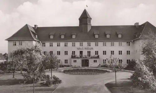 ALTE POSTKARTE LENGERICH IN WESTFALEN HAUS WIDUM ALTERSHEIM ALTENHEIM Altenzentrum AK postcard Ansichtskarte cpa
