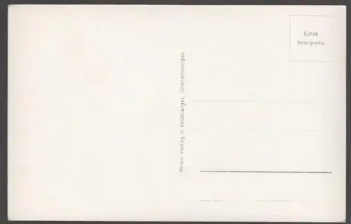 ÄLTERE POSTKARTE OBERAMMERGAU KIRCHENINNERES Kirche church église Interieur AK postcard Ansichtskarte cpa