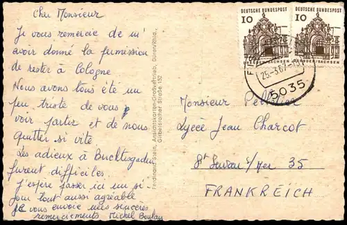 ÄLTERE POSTKARTE GRUSS AUS FISCHENICH HÜRTH AK postcard Ansichtskarte cpa