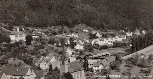 ÄLTERE POSTKARTE LUFTKURORT HÖFEN ENZ NÖRDLICHER SCHWARZWALD AK postcard Ansichtskarte cpa