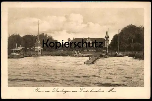 ALTE POSTKARTE GRUSS AUS DREIBERGEN AM ZWISCHENAHNER MEER 1917 BAD ZWISCHENAHN Ansichtskarte postcard cpa AK
