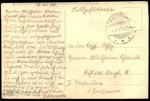 ALTE POSTKARTE GRUSS AUS DREIBERGEN AM ZWISCHENAHNER MEER 1917 BAD ZWISCHENAHN Ansichtskarte postcard cpa AK