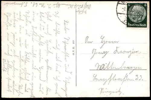 ALTE POSTKARTE BRANDENBURG HAVEL MARIENBERG MIT BISMARCKWARTE UND KRIEGERDENKMAL Ansichtskarte cpa postcard AK