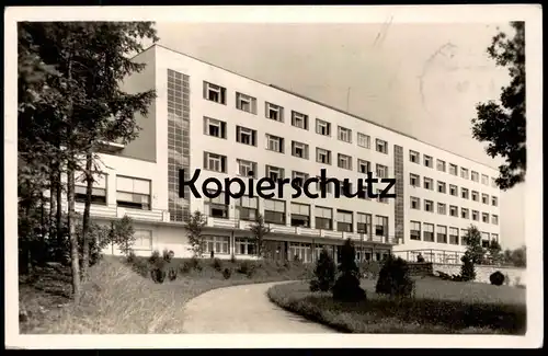 ALTE POSTKARTE DOBRISI SANATORIUM FÜR NERVENKRANKHEITEN 1948 Tschechische Republik Ansichtskarte cpa postcard AK