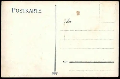 ALTE POSTKARTE GLEIWITZ BLICK AUF DIE EVANGELISCHE KIRCHE REKLAME A. DOWERG EISEN FABRIK Gliwice Schlesien Polska Poland